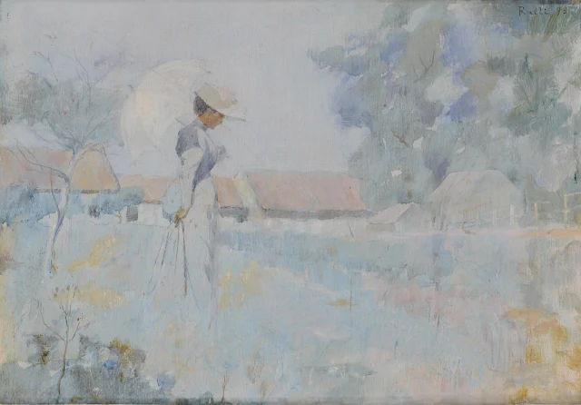 Lady in the Countryside