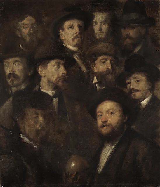 The Skittles Club – Ten Portraits of Artists
