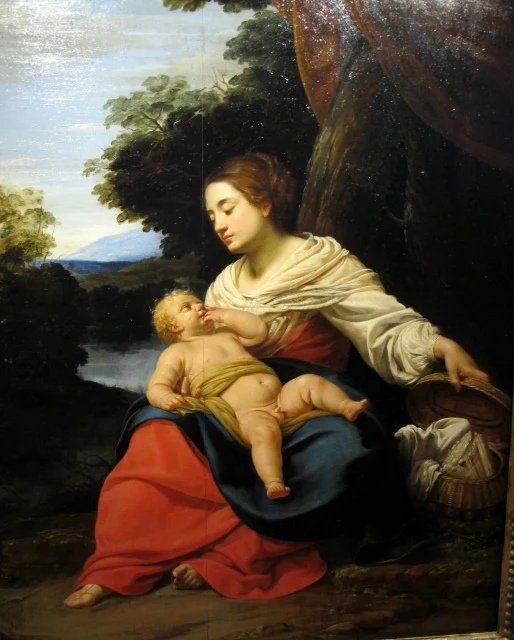 Maria mit dem Korb