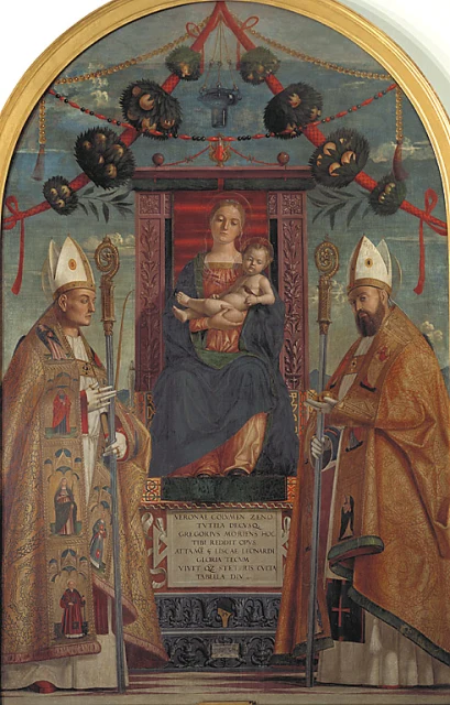 Madonna in trono con il Bambino e i Santi Zeno e Nicolò