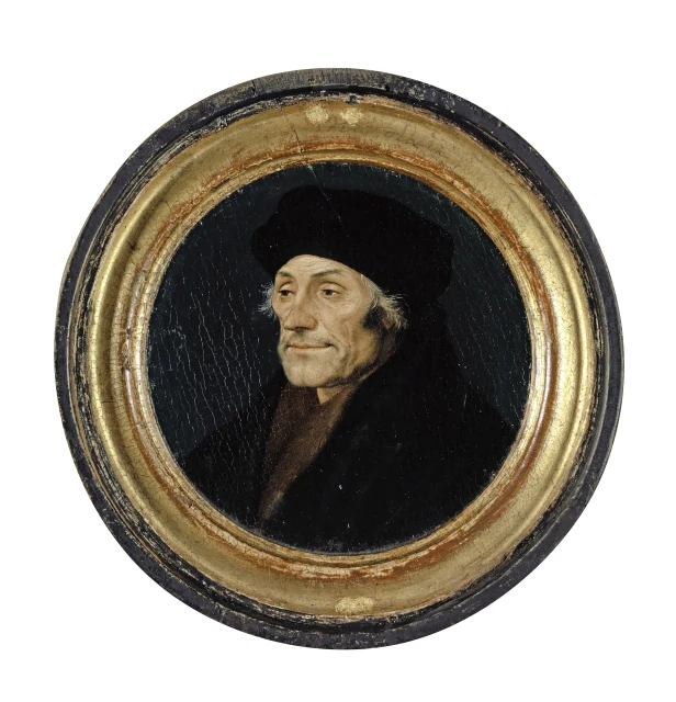 Round Portrait of Desiderius Erasmus