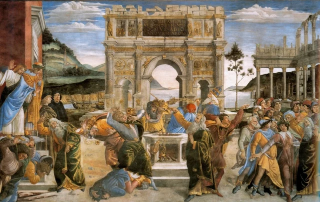 The Punishment of Korah, Dathan and Abiram