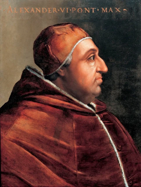 Porträt von Papst Alexander VI.