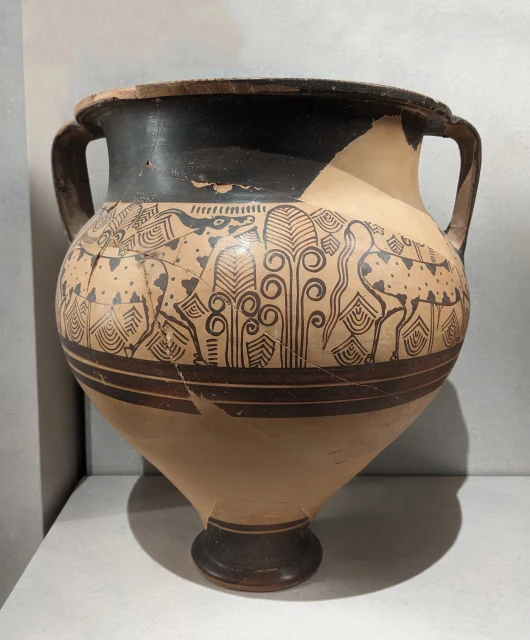 Amphoroid Krater with Bulls and Papyrus