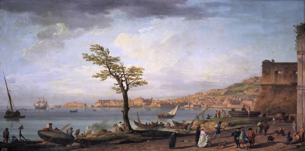 Vue du golfe de Naples