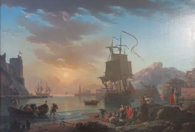 Seascape at Sunset