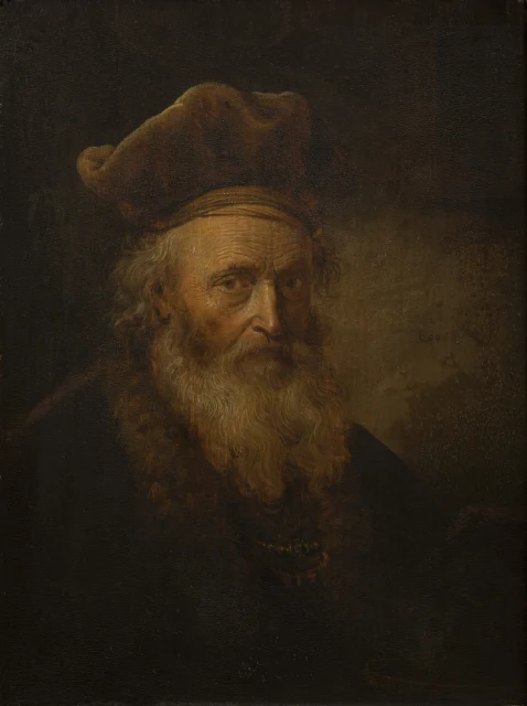 Old Man with a Globe