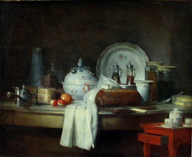 The Butler's Table (The Remains of a Lunch)