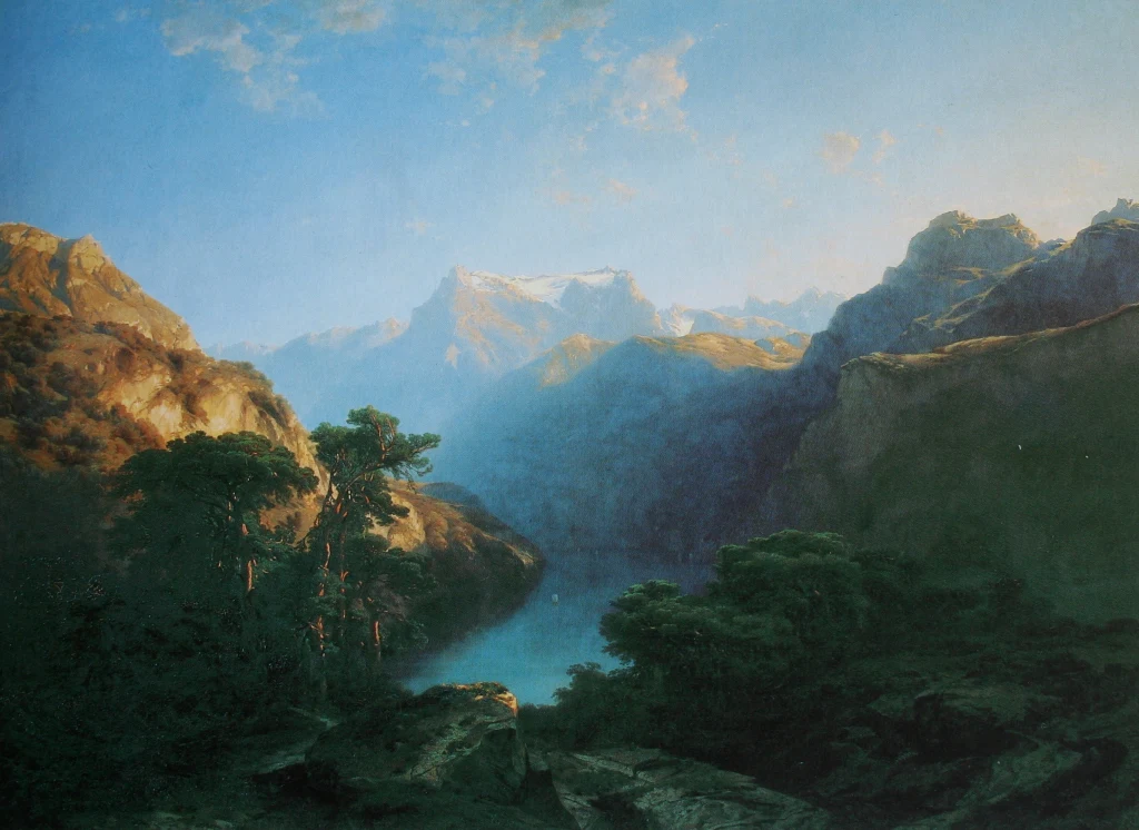 A orillas del lago de Uri