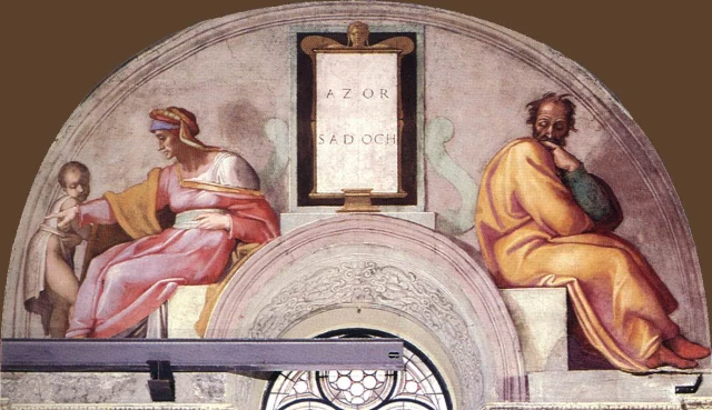 Lunette: Azor and Zadok