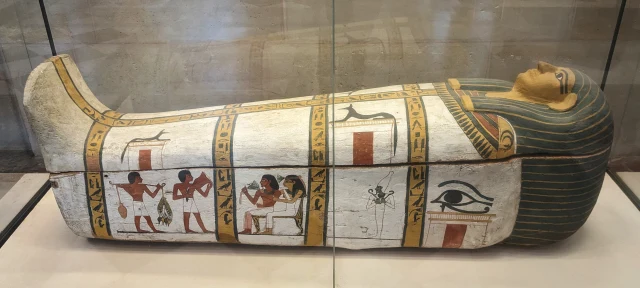 Anthropoid Coffin of Madja