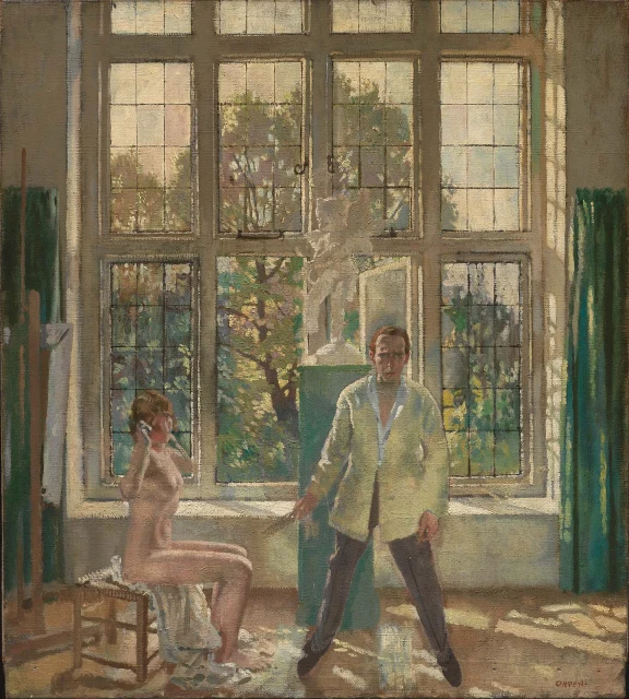 Pomeriggio d'estate (L'artista nel suo studio con una modella)