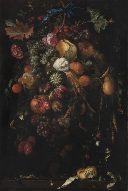 Still Life with Fruit and Flowers