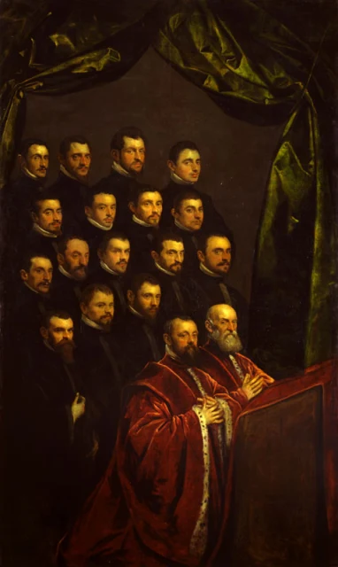 Portrait of the Members of the Scuola dei Mercanti
