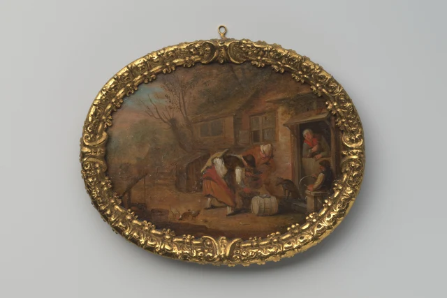 The Street Seller, from the Dolls' House of Petronella Oortman