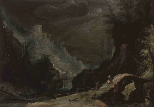 Landscape with the Temple of the Sibyl