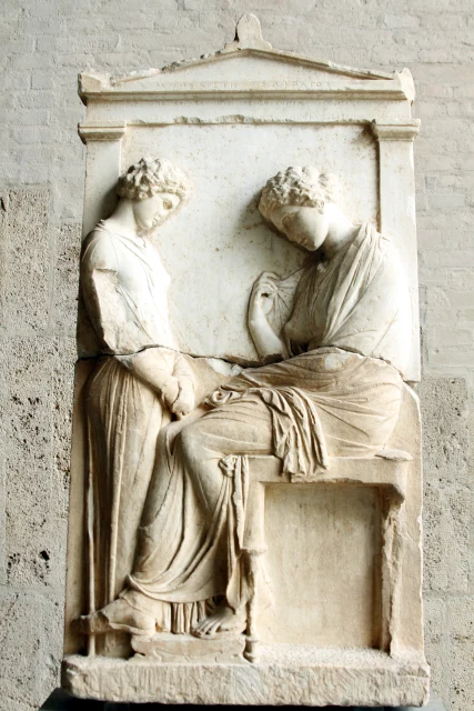 Grave Stele of Mnesarete