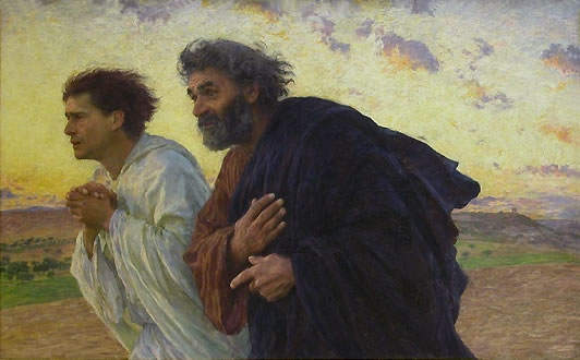 The Disciples Peter and John Running to the Sepulchre on the Morning of the Resurrection