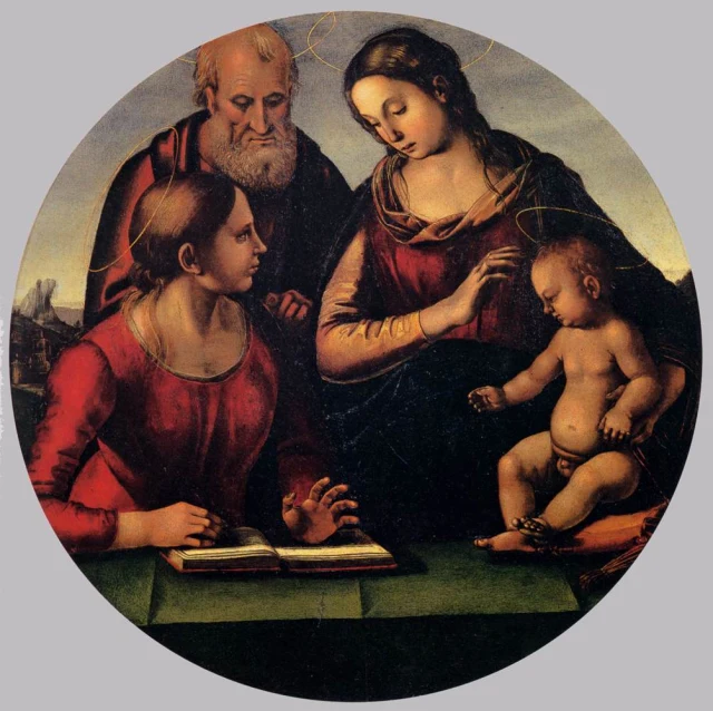 The Holy Family with Saint Catherine of Alexandria