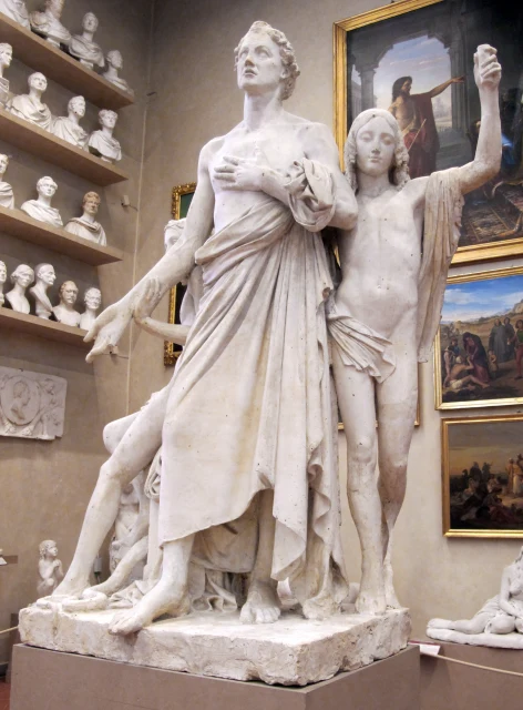 Monument to Leon Battista Alberti (plaster model)
