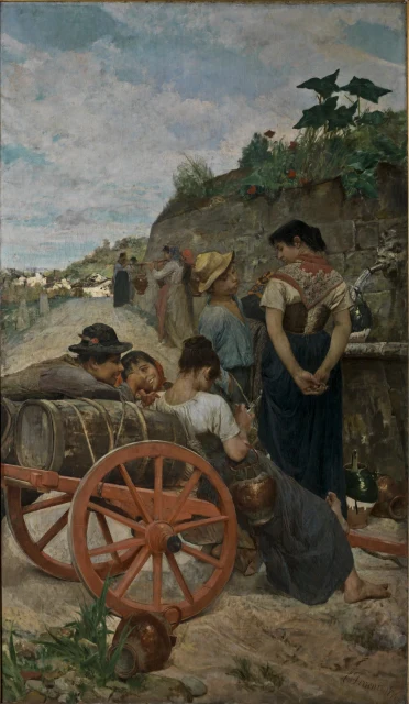At the Fountain