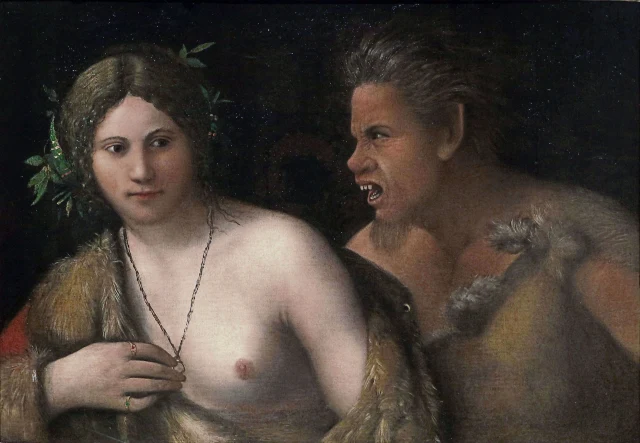 Nymph and Satyr