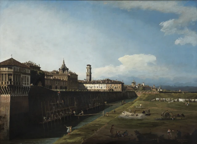 View of Turin from the Royal Gardens