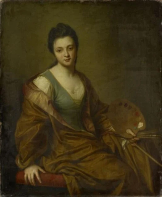Retrato de Geneviève Blanchot como alegoria da Pintura
