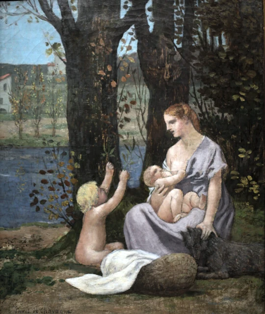 The Young Mother (Charity)