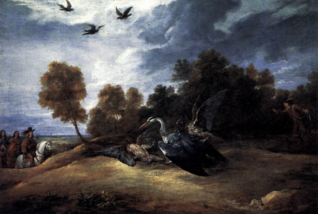 Heron Hunting with the Archduke Leopold William
