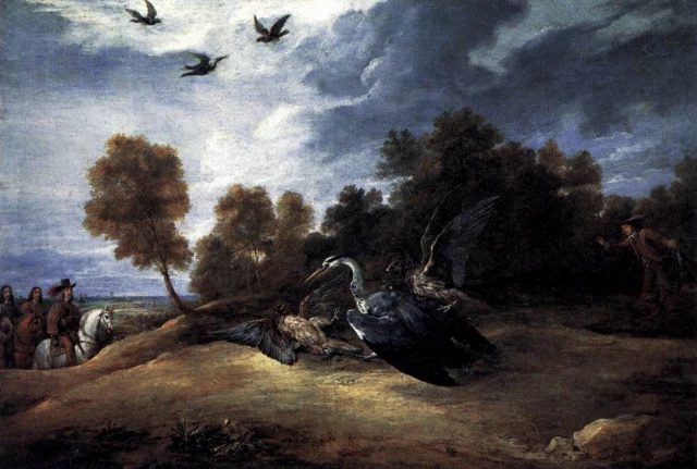 Heron Hunting with the Archduke Leopold William