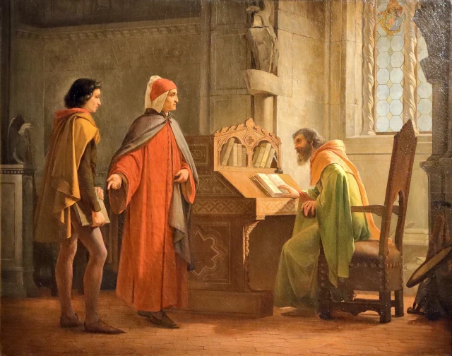 Dante Presenting Giotto to Guido da Ravenna