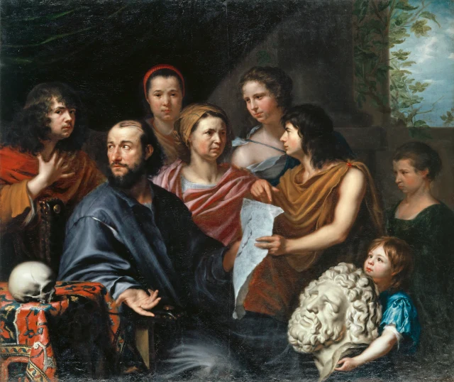 A família do gravador Matthäus Merian I (1593-1650)