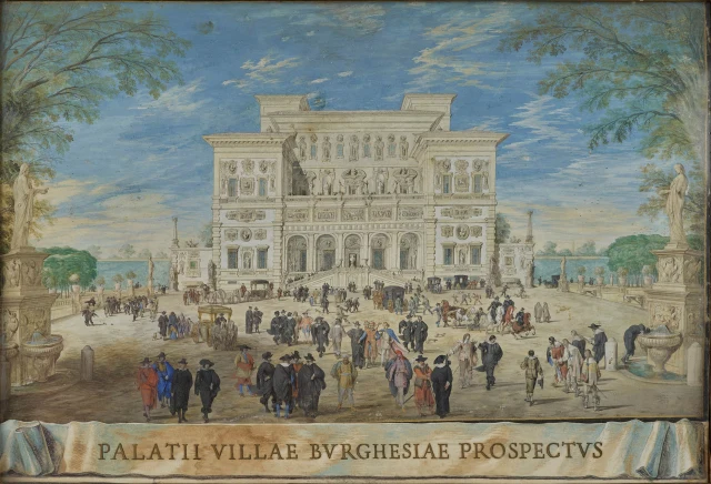 View of Villa Borghese