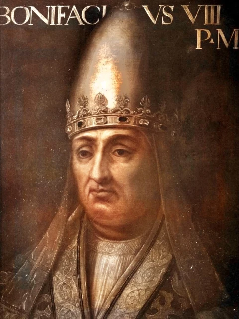 Bildnis von Papst Bonifatius VIII.