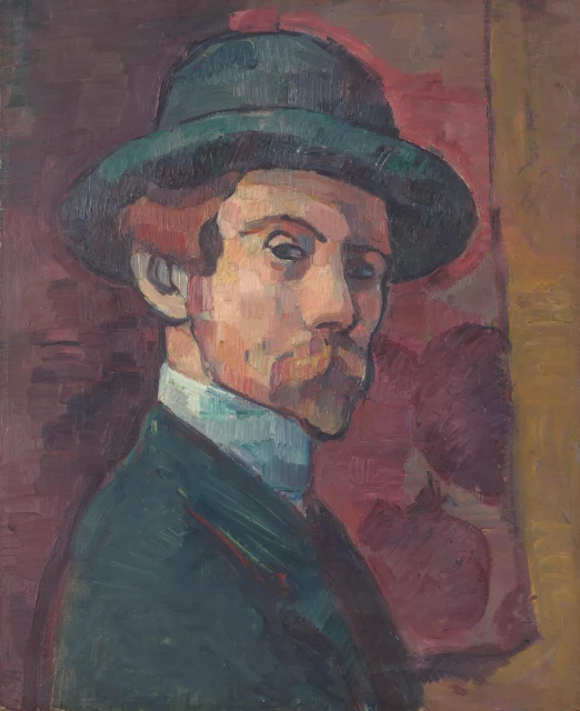 Self-Portrait with Hat