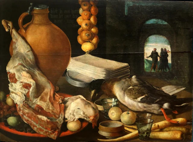 Still Life with the Pilgrims of Emmaus