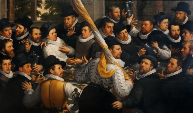 Banquet of Members of the Haarlem Calivermen Civic Guard