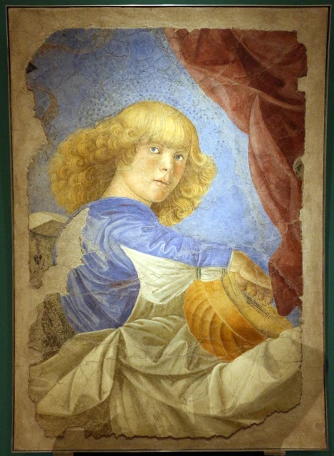 An Angel Playing the Lute