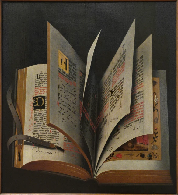 Aufgeschlagenes Buch