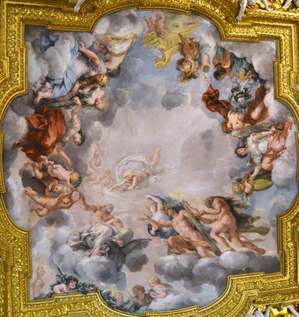 Decke des Jupitersaals