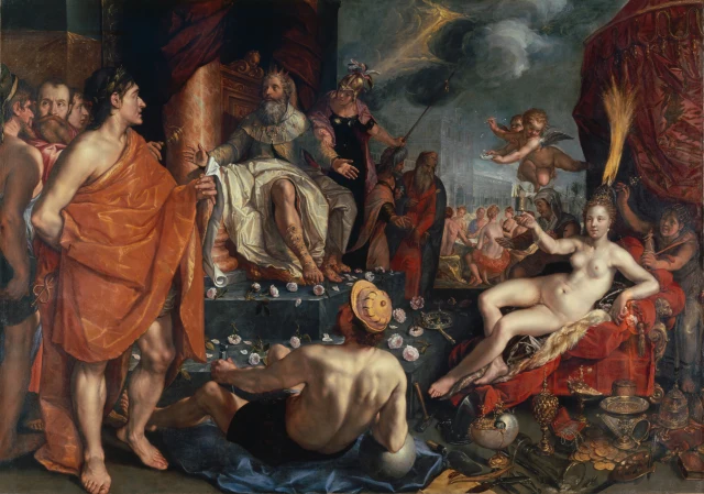 Allegory of the brevity of life