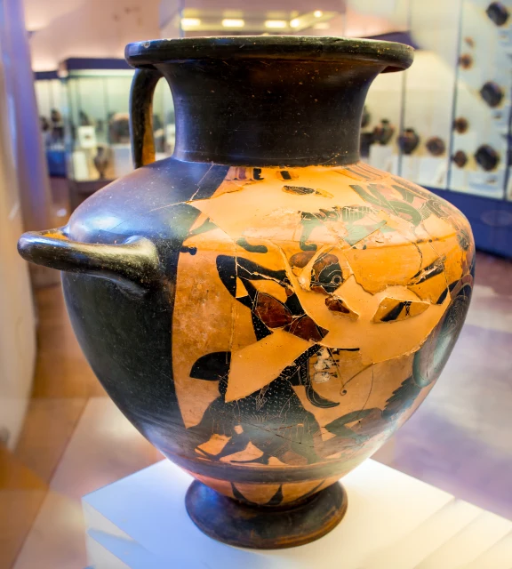 Hydria with Herakles and Geryon