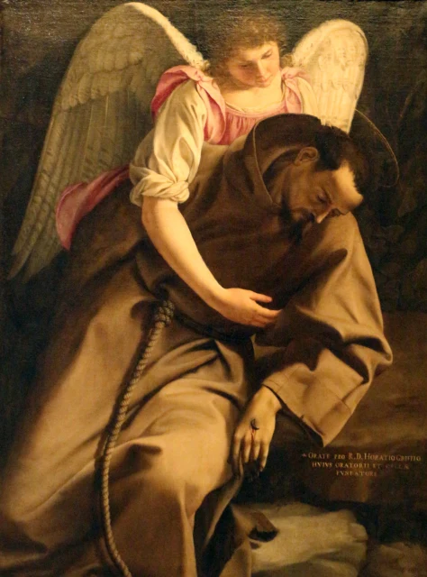 Saint Francis and the Angel