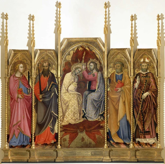 Polyptych of the Coronation of the Virgin (The Redeemer Blessing)