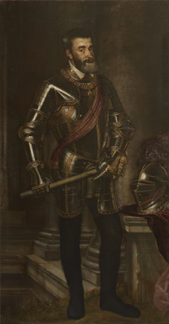 Portrait of Emperor Charles V in Armour