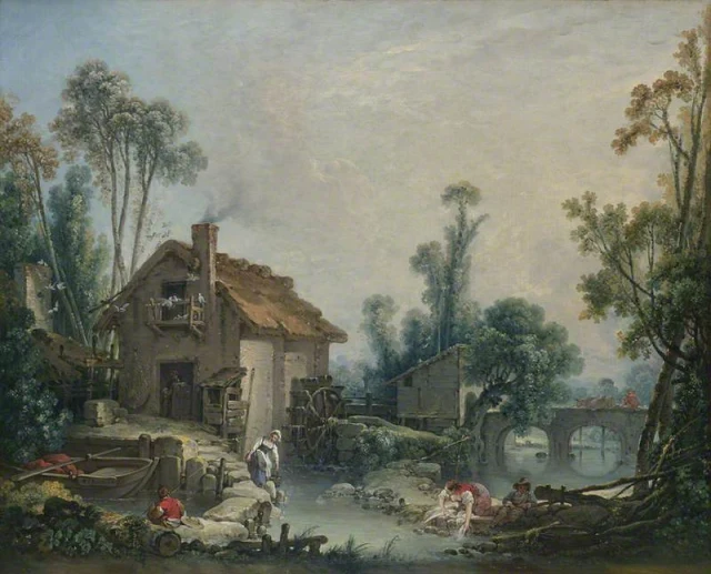 Landscape with a Watermill
