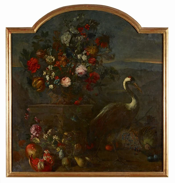 Still Life with Crane