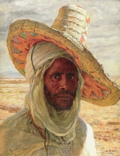 Man in a Large Hat