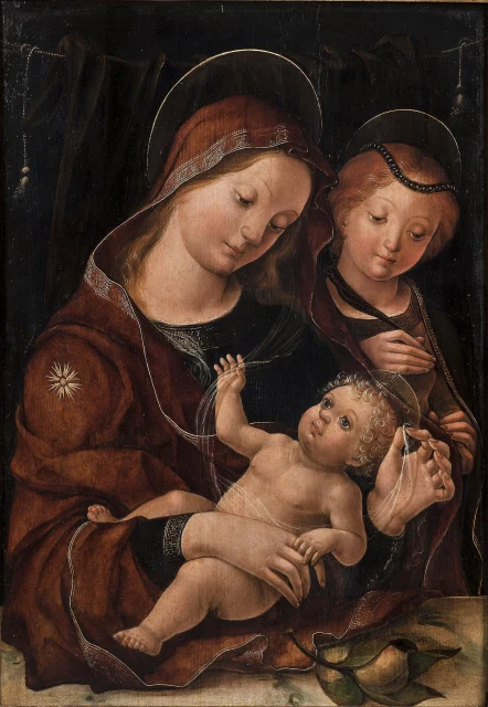 Madonna and Child with Saint Catherine